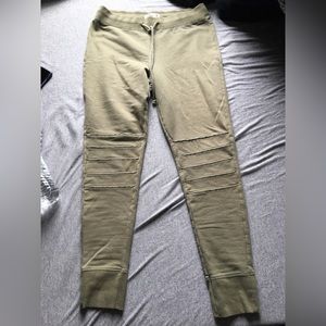 Olive green hollister joggers